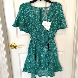 Brand new teal dress
